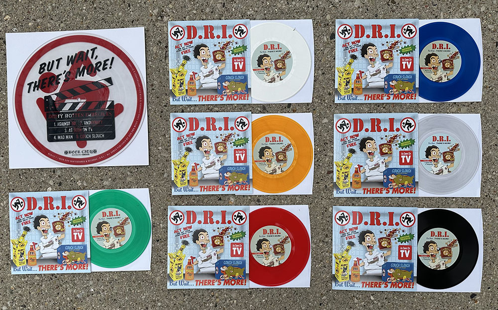 D.R.I. - "But Wait ... THERE'S MORE!" vinyl deal